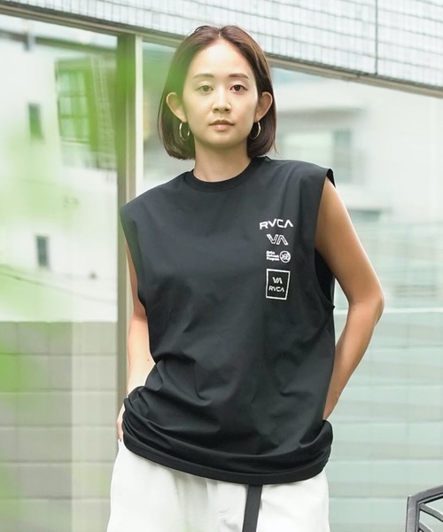 セール】RVCA メンズ 【SURF TEE】 ALL LOGO SURF TANK ラッシュ