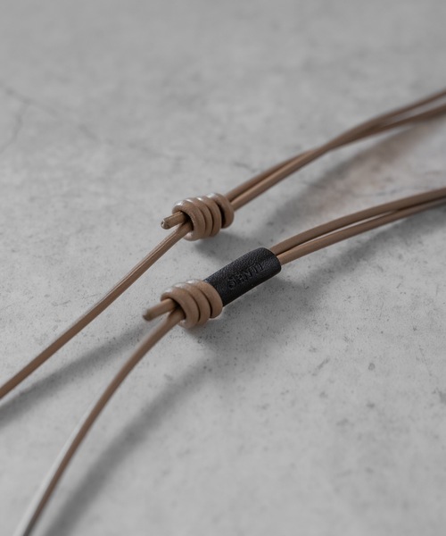 WALK IN CLOSET（ウォークインクローゼット）の「【 SENTI 】3022 MINI LEATHER CASE NECKSTRAP（ショルダーバッグ・メンズ・ブラック系その他/ブラック・FREE）」の10枚目の写真