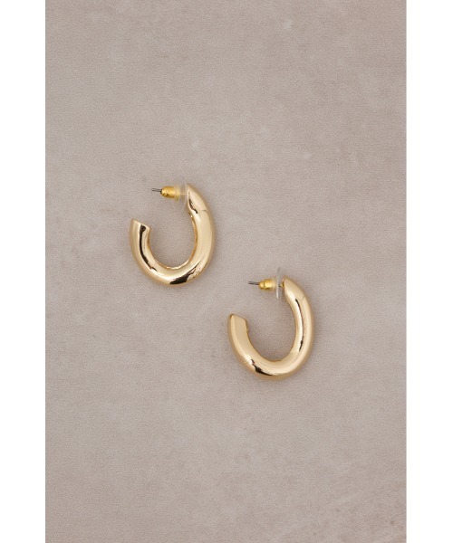 AZUL by moussy(アズールバイマウジー)の「ボリュームフープピアス(ピアス(両耳用)・レディース・ゴールド系その他/シルバー・FREE)」の10枚目の写真