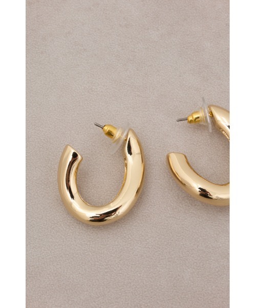 AZUL by moussy(アズールバイマウジー)の「ボリュームフープピアス(ピアス(両耳用)・レディース・ゴールド系その他/シルバー・FREE)」の12枚目の写真