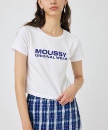 RHINESTONE MOUSSY Tシャツ