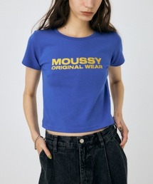 RHINESTONE MOUSSY Tシャツ