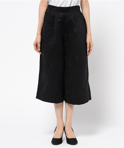 VENCEEXCHANGE（ヴァンスエクスチェンジ）の「サンディングガウチョパンツ   （その他パンツ・レディース・ブラック/ライトブラウン/ダークグリーン・MEDIUM/SMALL）」の4枚目の写真