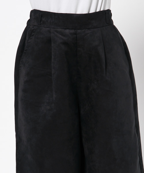 VENCEEXCHANGE（ヴァンスエクスチェンジ）の「サンディングガウチョパンツ   （その他パンツ・レディース・ブラック/ライトブラウン/ダークグリーン・MEDIUM/SMALL）」の7枚目の写真