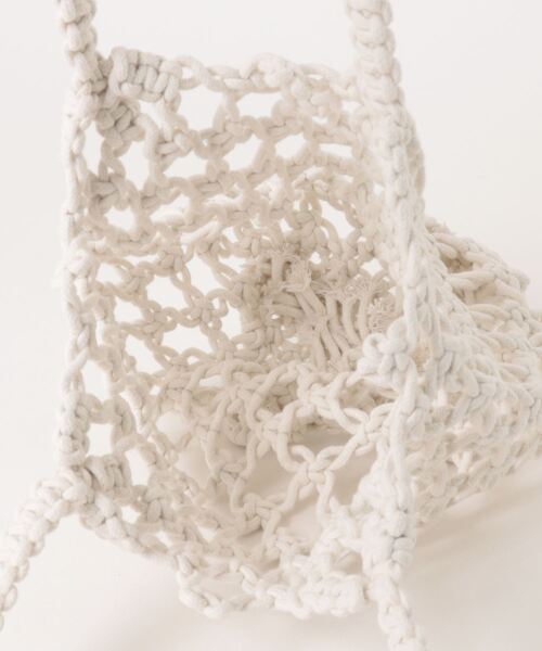 3.3 Field Trip （3.3フィールドトリップ）の「3.3 Field Trip／ネットトートバック（トートバッグ・レディース・グリーン/アイボリー・FREE）」の19枚目の写真