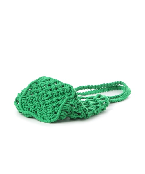 3.3 Field Trip （3.3フィールドトリップ）の「3.3 Field Trip／ネットトートバック（トートバッグ・レディース・グリーン/アイボリー・FREE）」の12枚目の写真