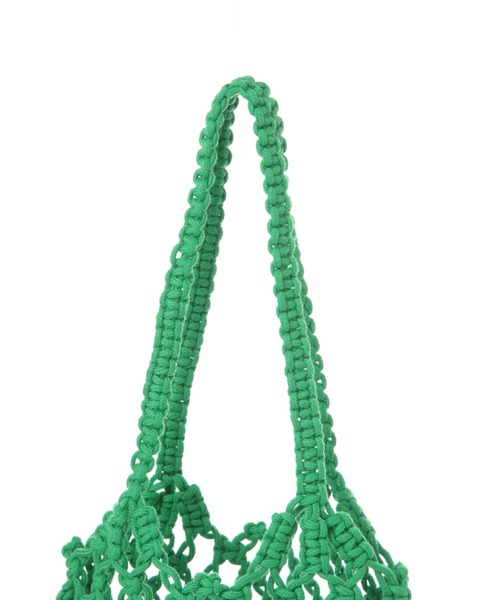 3.3 Field Trip （3.3フィールドトリップ）の「3.3 Field Trip／ネットトートバック（トートバッグ・レディース・グリーン/アイボリー・FREE）」の13枚目の写真