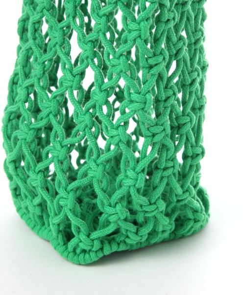 3.3 Field Trip （3.3フィールドトリップ）の「3.3 Field Trip／ネットトートバック（トートバッグ・レディース・グリーン/アイボリー・FREE）」の4枚目の写真