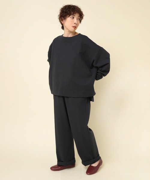 RNA-N(アールエヌエーエヌ)の「M2291 プレーティングBIGプルオーバー(Tシャツ/カットソー・レディース・ホワイト系その他/ブラック系その他/グレイッシュブルー・MEDIUM)」の18枚目の写真