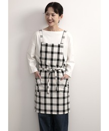 COCO WALK（ココウォーク）の「ﾌﾞﾛｯｸﾁｪｯｸﾗｯﾌﾟｴﾌﾟﾛﾝ（エプロン）」