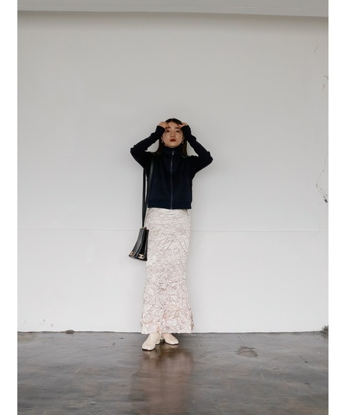 Katrin TOKYO(カトリーントーキョー)の「compact jersey vest(ベスト・レディース・アイボリー/ネイビー・FREE/XS)」の20枚目の写真