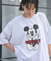 coen限定/Disney(ディズニー)アソートプリントビッグTシャツ