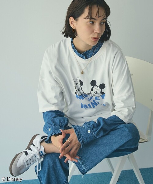 Disney(ディズニー)の「coen限定/Disney(ディズニー)アソートプリントビッグTシャツ(Tシャツ/カットソー・レディース・その他3/グレー/その他2/その他1/オフホワイト/その他4・L/M)」の11枚目の写真