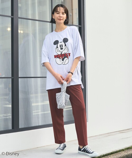 Disney(ディズニー)の「coen限定/Disney(ディズニー)アソートプリントビッグTシャツ(Tシャツ/カットソー・レディース・その他3/グレー/その他2/その他1/オフホワイト/その他4・L/M)」の21枚目の写真