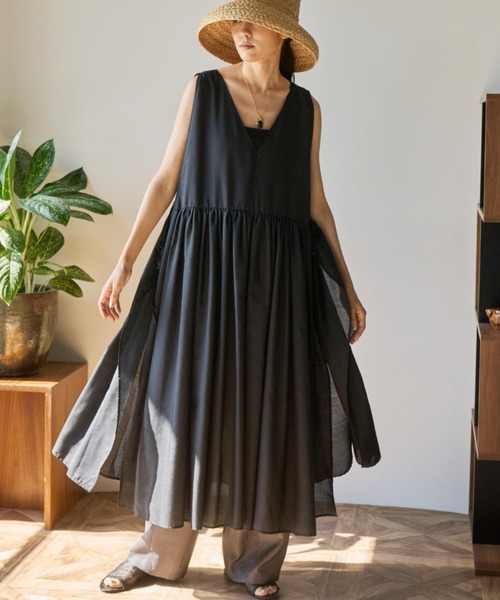 libjoie ワンピース libjoie コルセットシルエットワンピース M ネイビー - メルカリ