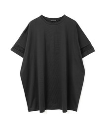 mizuiro ind メッシュスリーブチュニックワンピース