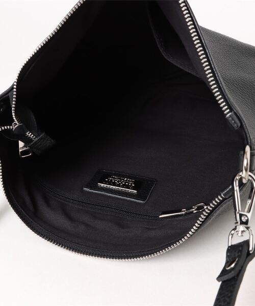 RIPANI（リパーニ）の「【RIPANI】チェーンハンドルレザーバッグ(Q46357)（ハンドバッグ・レディース・ブラック/パープル・ALL）」の5枚目の写真