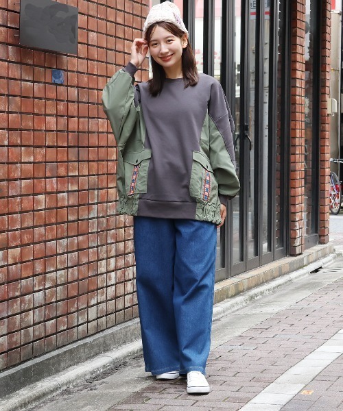 カーゴポケットドルマンプルオーバー（スウェット）｜チチカカ（チチカカ）