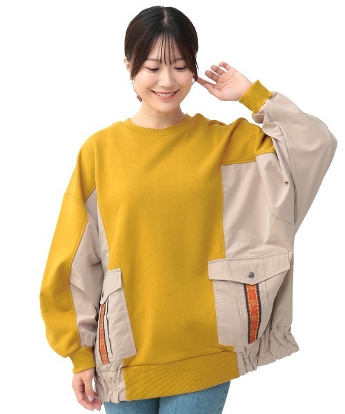 カーゴポケットドルマンプルオーバー（スウェット）｜チチカカ（チチカカ）