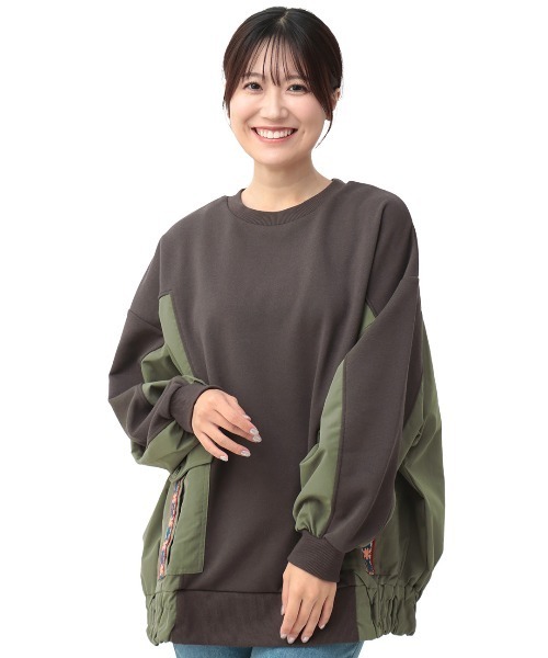 カーゴポケットドルマンプルオーバー（スウェット）｜チチカカ（チチカカ）