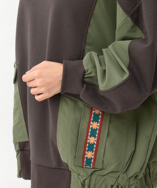 カーゴポケットドルマンプルオーバー（スウェット）｜チチカカ（チチカカ）