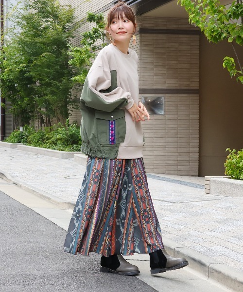 カーゴポケットドルマンプルオーバー（スウェット）｜チチカカ（チチカカ）