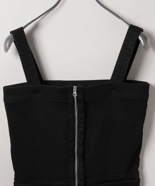 JEANASIS（ジーナシス）の「マルチWAYデニムサロペ/139831（サロペット/オーバーオール・レディース・ネイビー/ブラック・SMALL/MEDIUM）」の3枚目の写真