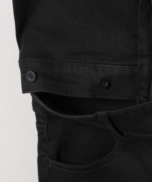 JEANASIS（ジーナシス）の「マルチWAYデニムサロペ/139831（サロペット/オーバーオール・レディース・ネイビー/ブラック・SMALL/MEDIUM）」の18枚目の写真