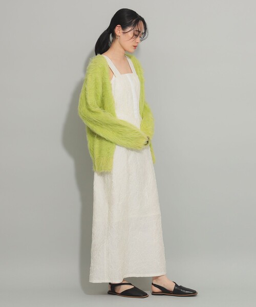 Ray BEAMS（レイビームス）の「カットアウト ビスチェ ワンピース（ワンピース・レディース・ホワイト系その他6/ブラック・0/1）」の7枚目の写真