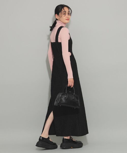 Ray BEAMS（レイビームス）の「カットアウト ビスチェ ワンピース（ワンピース・レディース・ホワイト系その他6/ブラック・0/1）」の14枚目の写真