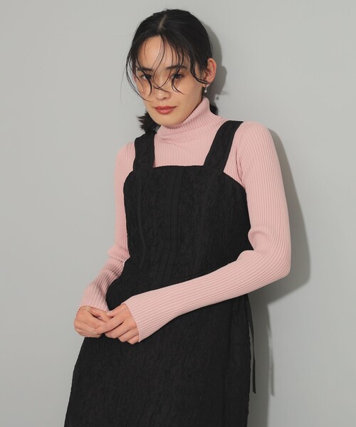 Ray BEAMS（レイビームス）の「カットアウト ビスチェ ワンピース（ワンピース・レディース・ホワイト系その他6/ブラック・0/1）」の19枚目の写真