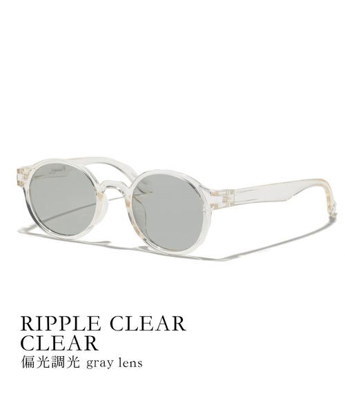 Jugaad14(ジュガードフォーティーン)の「【Jugaad14】RIPPLE CLEAR clear(サングラス・レディース・その他/その他4/その他7/その他2/その他3/その他5/その他8/その他9・FREE)」の6枚目の写真
