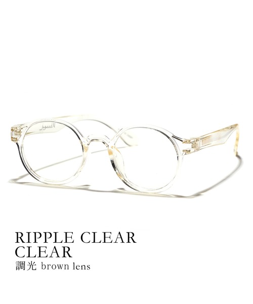 Jugaad14(ジュガードフォーティーン)の「【Jugaad14】RIPPLE CLEAR clear(サングラス・レディース・その他/その他4/その他7/その他2/その他3/その他5/その他8/その他9・FREE)」の7枚目の写真