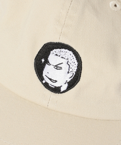 JOURNAL STANDARD relume（ジャーナルスタンダード　レリューム）の「《追加》イノウエバッジ店 別注 花道企み刺繍キャップ（キャップ・メンズ・アイボリー/ネイビー・FREE）」の12枚目の写真