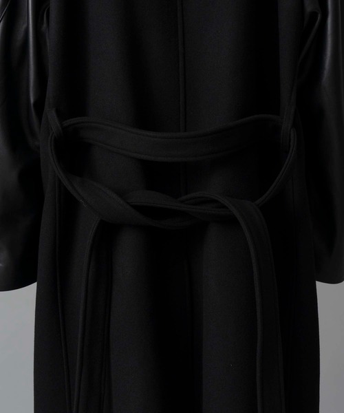 コート メゾンドリーファー最終値下げsale！ UNISEX》Sheep Leather Prime-Over Ulster Coat/シープレザープライム