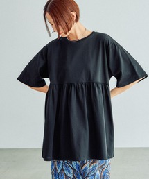 LEPSIM | 切り替えギャザーチュニック　132287(Tシャツ/カットソー)