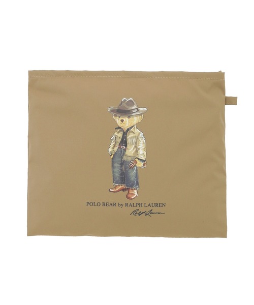 POLO RALPH LAUREN（ポロ ラルフ ローレン）の「ショルダーレインバッグ "POLO BEAR" ポロベア（ショルダーバッグ・レディース・グリーン/キャメル/ブルー系その他2/ネイビー・FREE）」の12枚目の写真