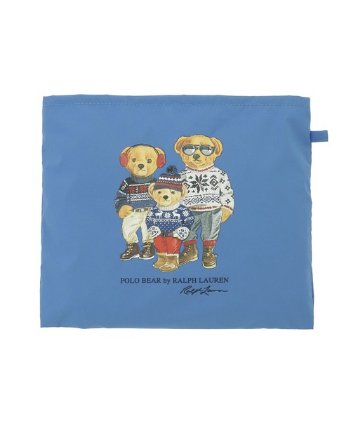 POLO RALPH LAUREN（ポロ ラルフ ローレン）の「ショルダーレインバッグ "POLO BEAR" ポロベア（ショルダーバッグ・レディース・グリーン/キャメル/ブルー系その他2/ネイビー・FREE）」の20枚目の写真