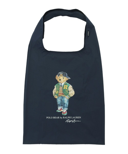 POLO RALPH LAUREN（ポロ ラルフ ローレン）の「ショルダーレインバッグ "POLO BEAR" ポロベア（ショルダーバッグ・レディース・グリーン/キャメル/ブルー系その他2/ネイビー・FREE）」の18枚目の写真