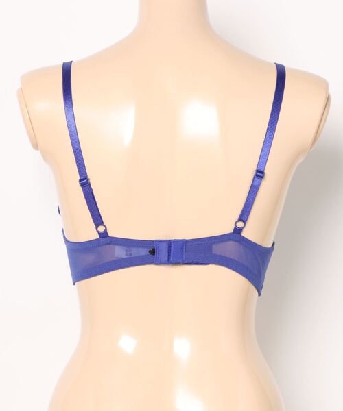 AMOSTYLE BY Triumph(アモスタイルバイトリンプ)の「アモスタイル ホープブラ ライト ローズアート【B,C,Dカップ】 AMST1484 WHU JX(ブラジャー・レディース・ベージュ/ブルー/ピンク・B65/B70/B75/C65/C70/C75/D65/D70/D75)」の10枚目の写真