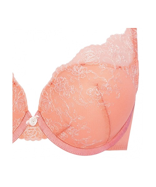 AMOSTYLE BY Triumph(アモスタイルバイトリンプ)の「アモスタイル ホープブラ ライト ローズアート【B,C,Dカップ】 AMST1484 WHU JX(ブラジャー・レディース・ベージュ/ブルー/ピンク・B65/B70/B75/C65/C70/C75/D65/D70/D75)」の12枚目の写真