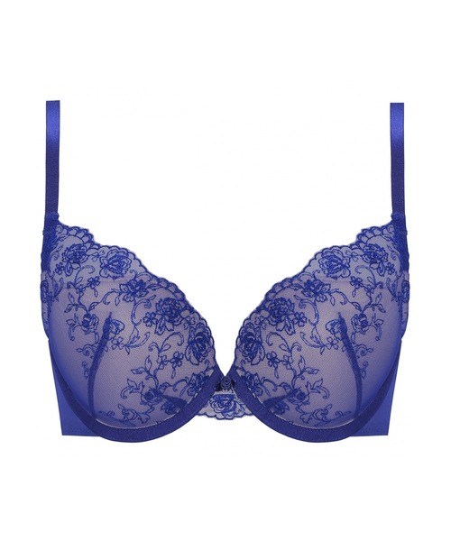 AMOSTYLE BY Triumph(アモスタイルバイトリンプ)の「アモスタイル ホープブラ ライト ローズアート【B,C,Dカップ】 AMST1484 WHU JX(ブラジャー・レディース・ベージュ/ブルー/ピンク・B65/B70/B75/C65/C70/C75/D65/D70/D75)」の18枚目の写真