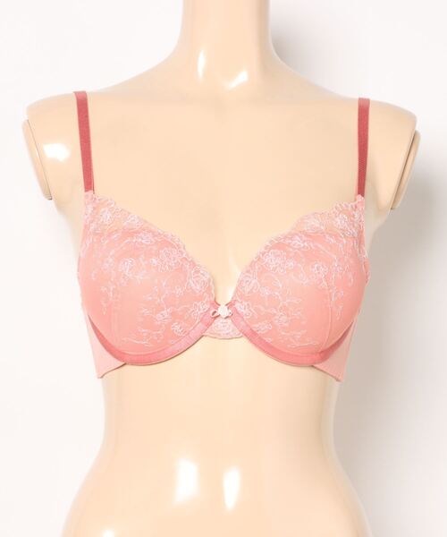 AMOSTYLE BY Triumph(アモスタイルバイトリンプ)の「アモスタイル ホープブラ ライト ローズアート【B,C,Dカップ】 AMST1484 WHU JX(ブラジャー・レディース・ベージュ/ブルー/ピンク・B65/B70/B75/C65/C70/C75/D65/D70/D75)」の21枚目の写真