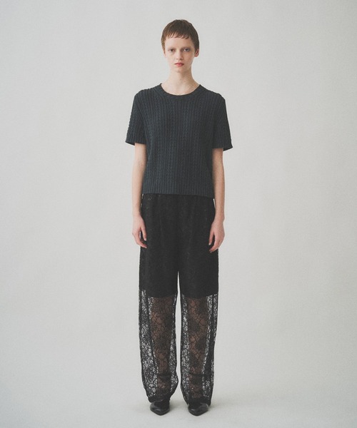 Juha(ユハ)の「BABY KNIT(ニット/セーター・メンズ・オリーブ/ネイビー/ブラック・4/3)」の9枚目の写真