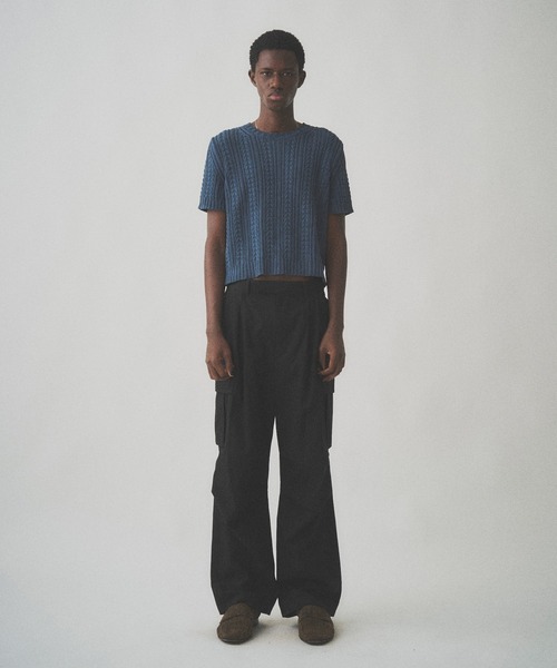 Juha(ユハ)の「BABY KNIT(ニット/セーター・メンズ・オリーブ/ネイビー/ブラック・4/3)」の12枚目の写真