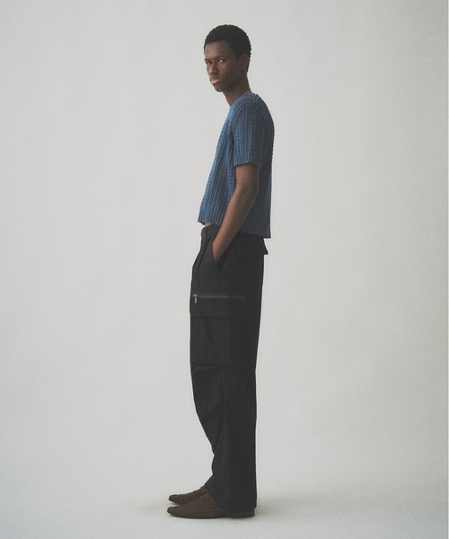 Juha(ユハ)の「BABY KNIT(ニット/セーター・メンズ・オリーブ/ネイビー/ブラック・4/3)」の13枚目の写真