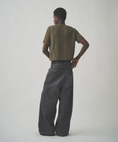 Juha(ユハ)の「BABY KNIT(ニット/セーター・メンズ・オリーブ/ネイビー/ブラック・4/3)」の17枚目の写真