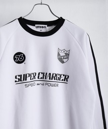 76（セブンティシックス）の「76 ユニフォームデザイン 裏起毛 ラグラントレーナー（スウェット）」