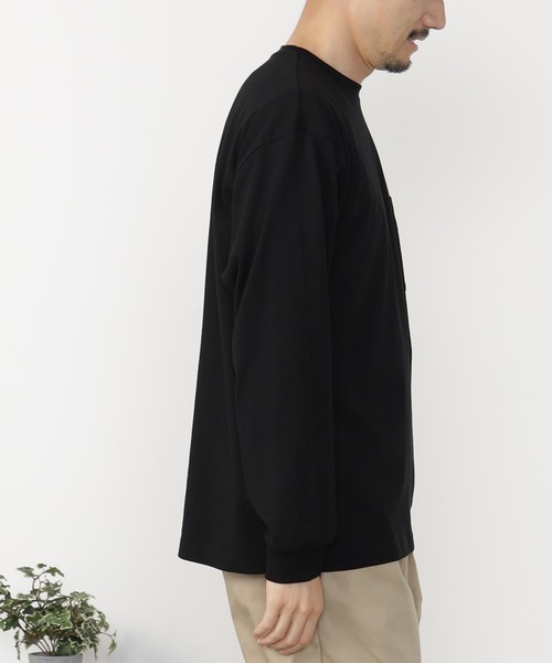 FOUND GOOD（ファウンドグッド）の「リラックスクルーネックT（Tシャツ/カットソー・メンズ・グレー系1/ホワイト系2/ブラウン系/ブラック/ホワイト系1/グレー系・M/L/S/XL）」の22枚目の写真