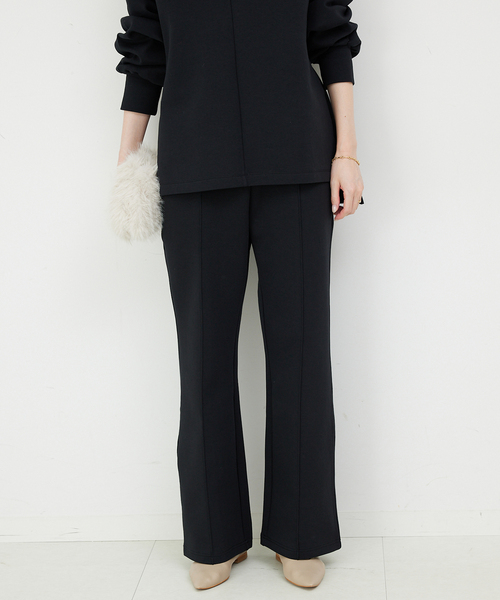 SLOBE IENA（スローブイエナ）の「ダンボールリラックスパンツ（その他パンツ・レディース・ブラック/ネイビー・40/38/36）」の7枚目の写真